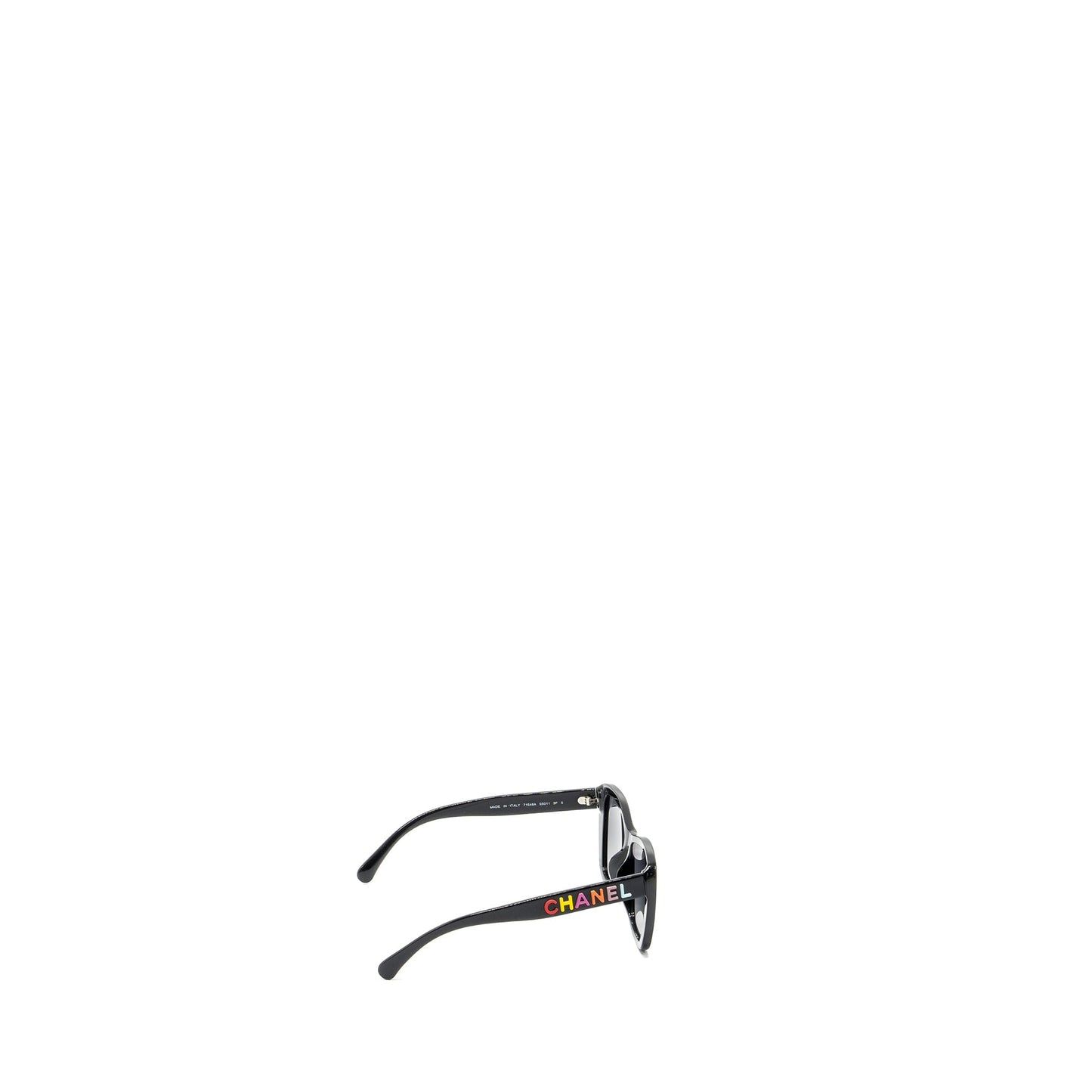 Chanel Rainbow Letter Sunglasses S5011 Black/Multicolour