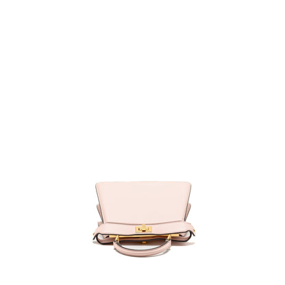 Fendi Mini Peekaboo ISEEU Petite Purse Calfskin Pale Pink