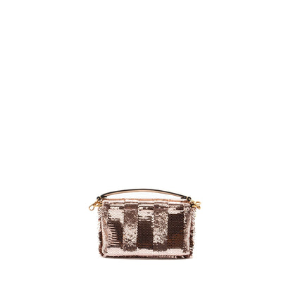 Fendi Mini Baguette Paulette Rose Gold