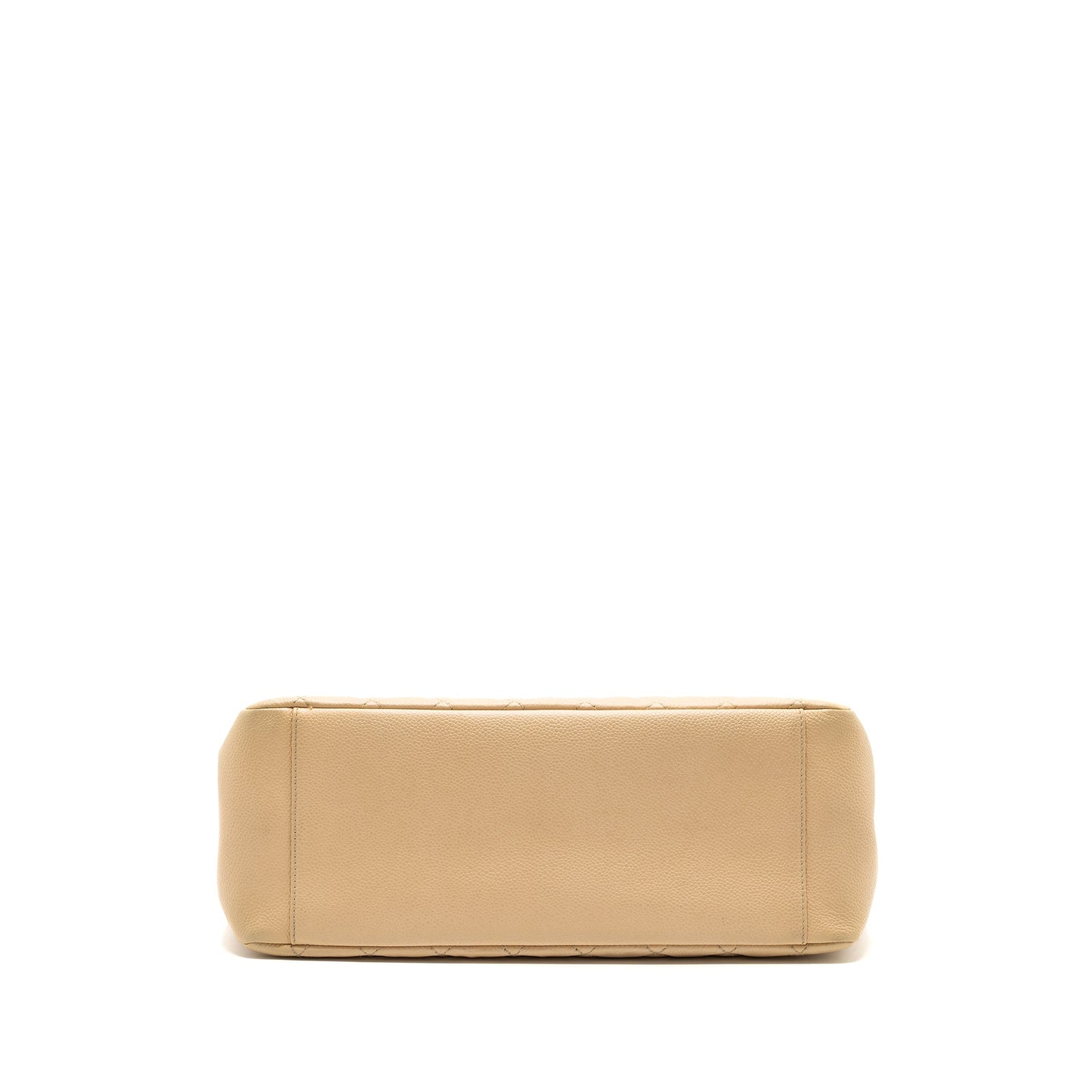 Chanel grand shopping tote bag caviar beige SHW
