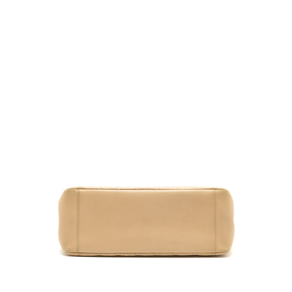 Chanel grand shopping tote bag caviar beige SHW