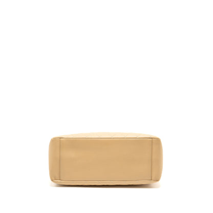 Chanel Grand Shopping Tote Caviar Beige GHW