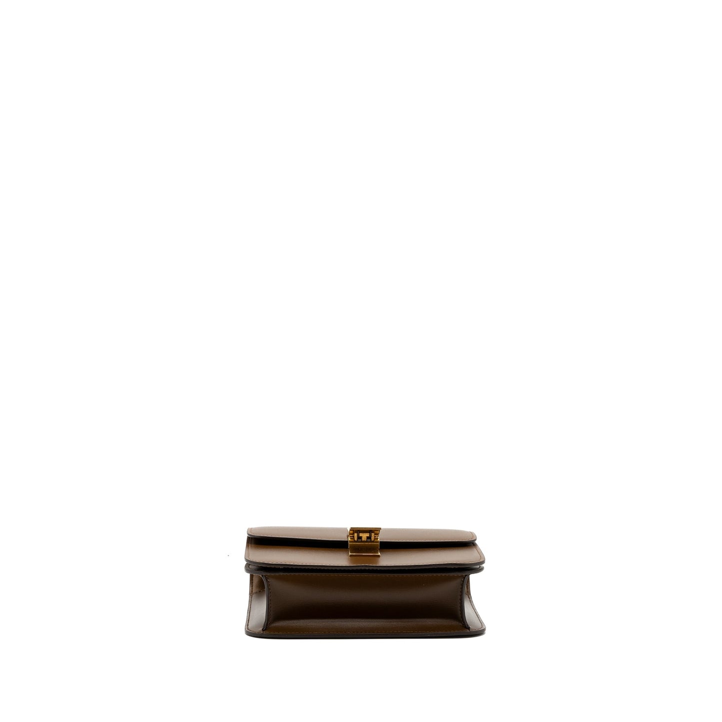 Celine Teen Box Calfskin Camel