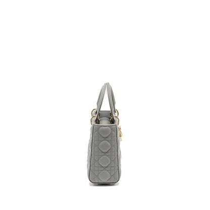 Dior My Small Lady Dior Lambskin Grey