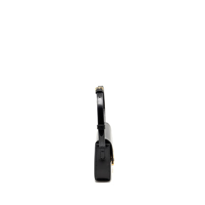 CELINE Triomphe Mini Purse Calfskin Black