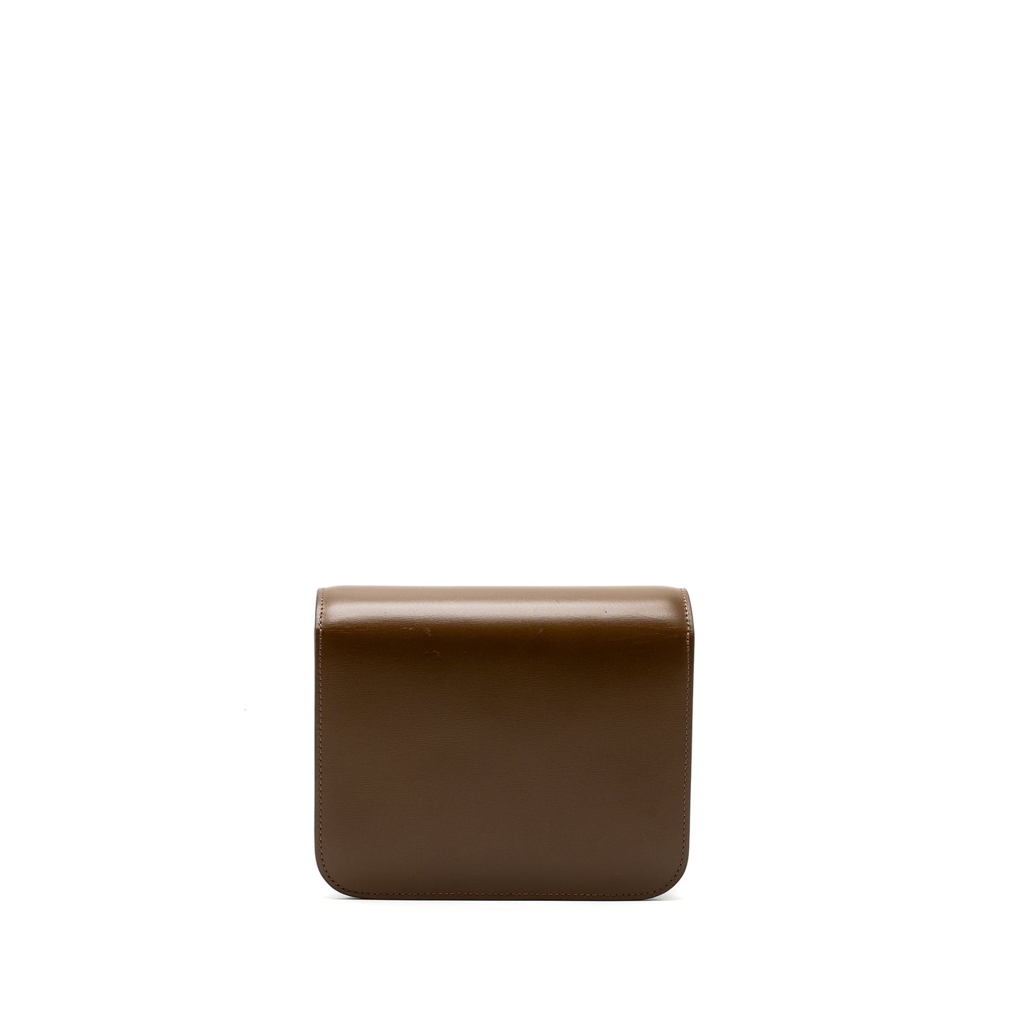 Celine Teen Box Calfskin Camel