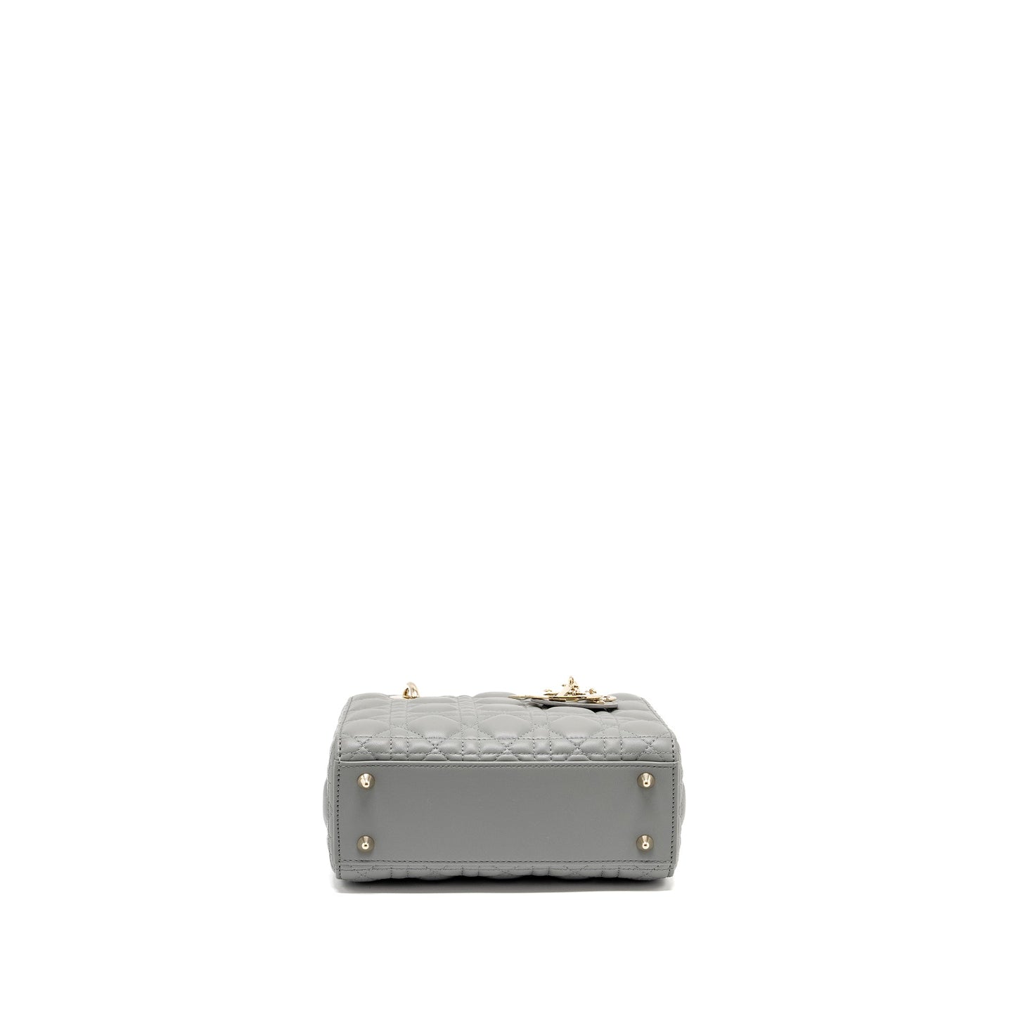 Dior My Small Lady Dior Lambskin Grey