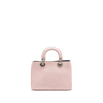 Dior Mini Diorissimo Purse Calfskin Pink