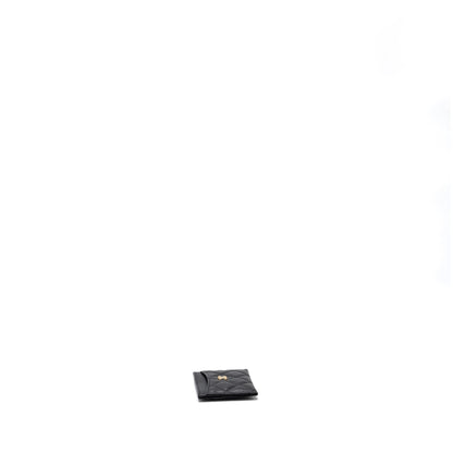 Chanel Classic Card Holder Caviar Black GHW (microchip)