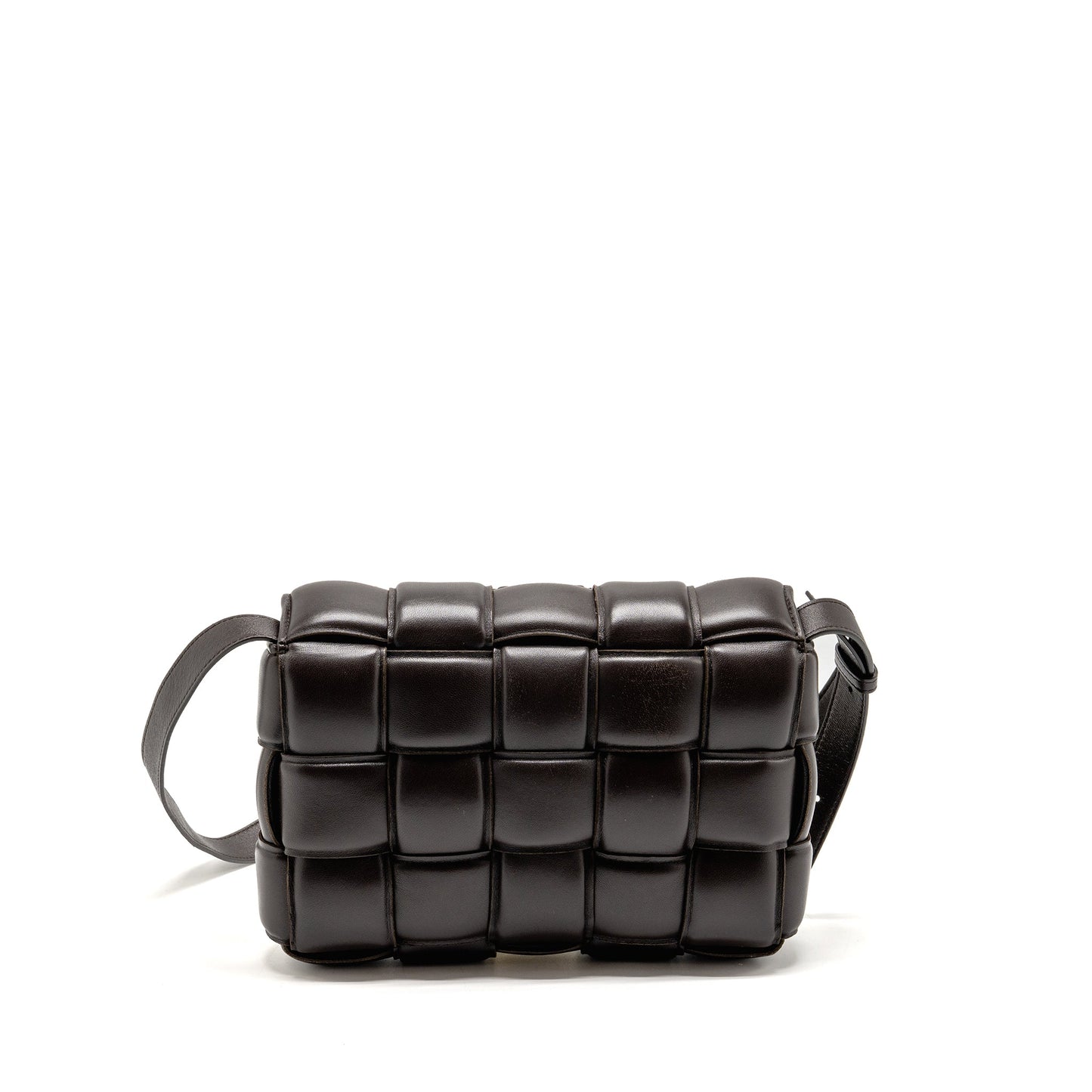 Bottega Veneta Padded Cassette Lambskin Brown
