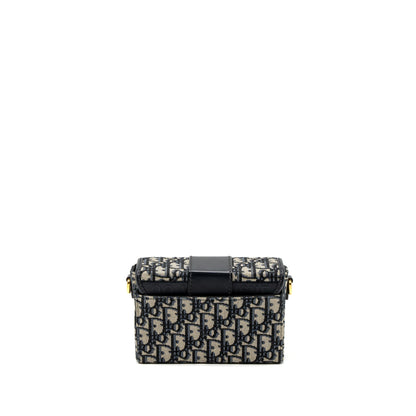 Dior 30 Montaigne Box Blue Dior Oblique Jacquard