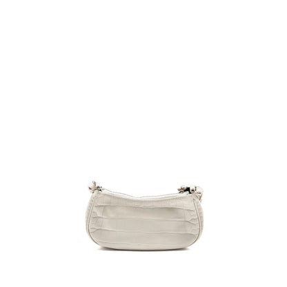 Balenciaga Mini Le Cagole Mini Purse Calfskin White