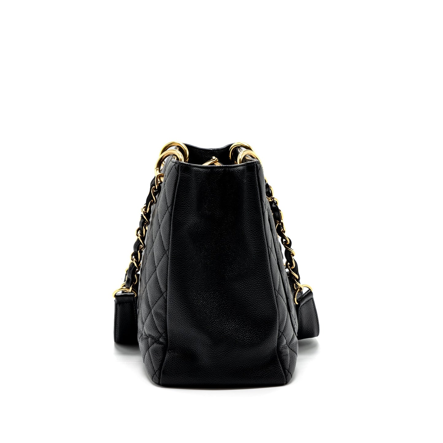 Chanel Grand Shopping Tote Caviar Black GHW