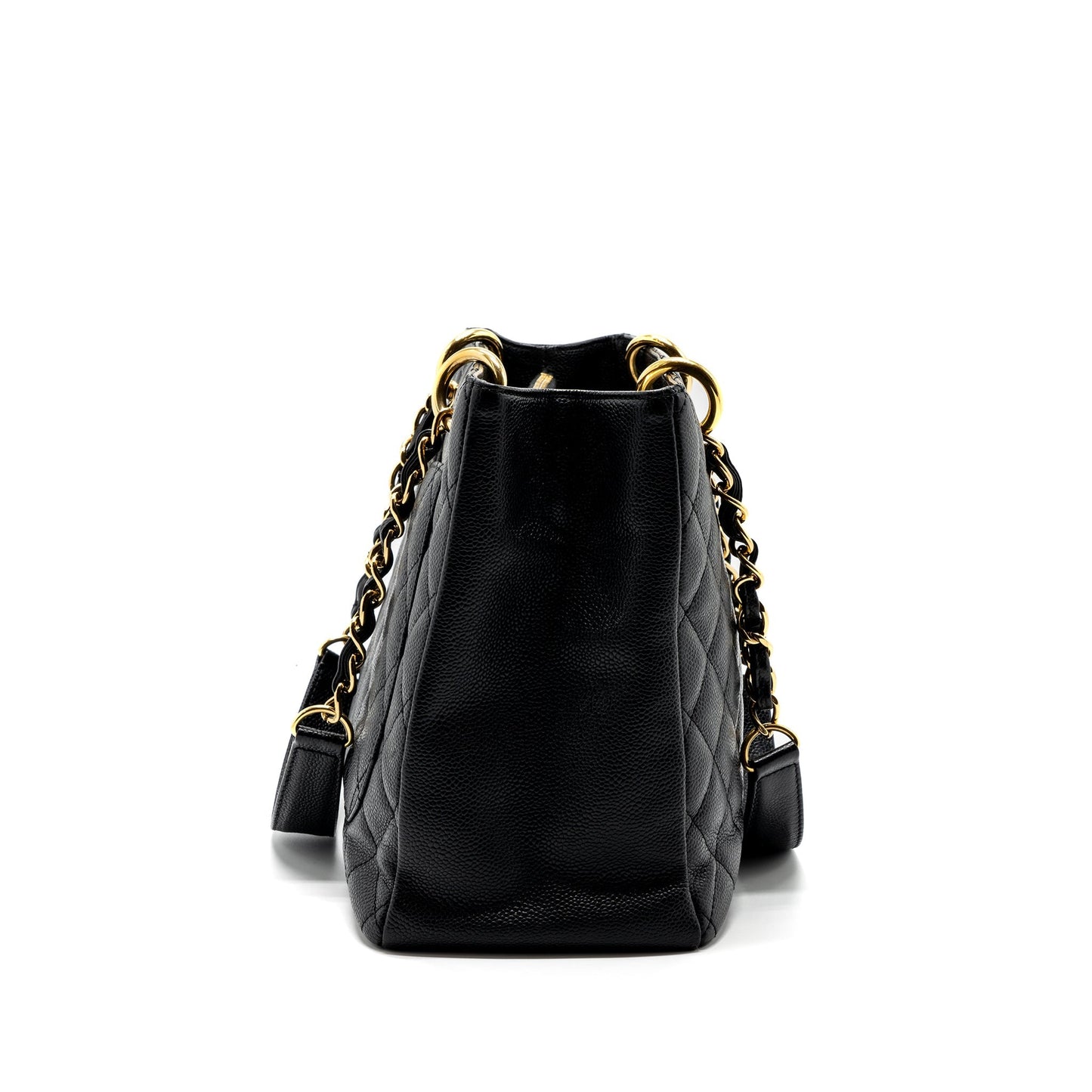 Chanel Grand Shopping Tote Caviar Black GHW