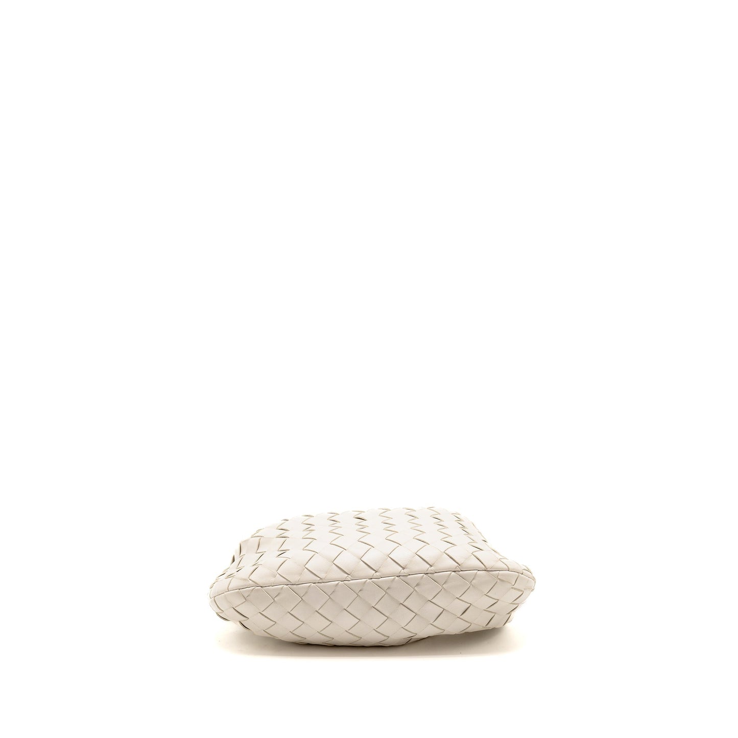 Bottega Veneta Mini Jodie lambskin white