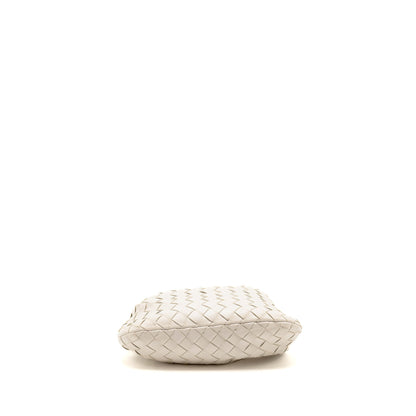 Bottega Veneta Mini Jodie lambskin white
