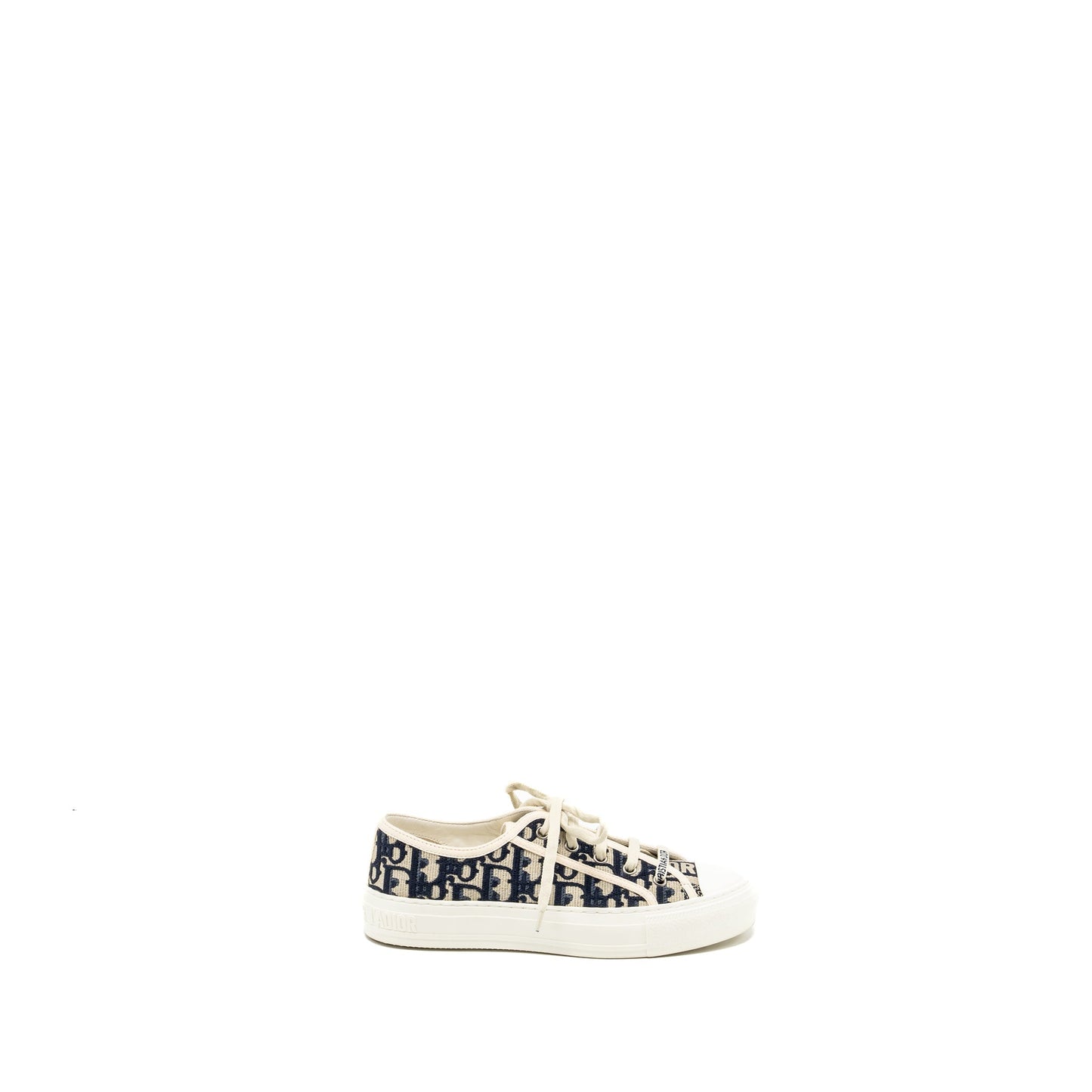 Dior size 37 walk N Sneaker blue oblique embroidery blue/multicolour