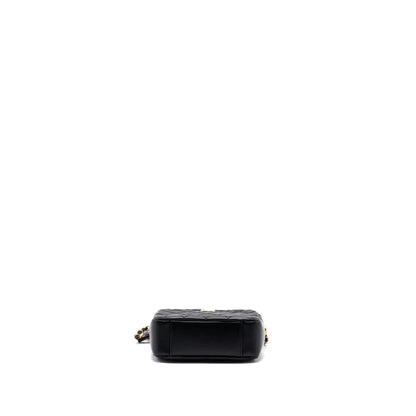 Chanel pearl crush camera bag lambskin black GHW (microchip)
