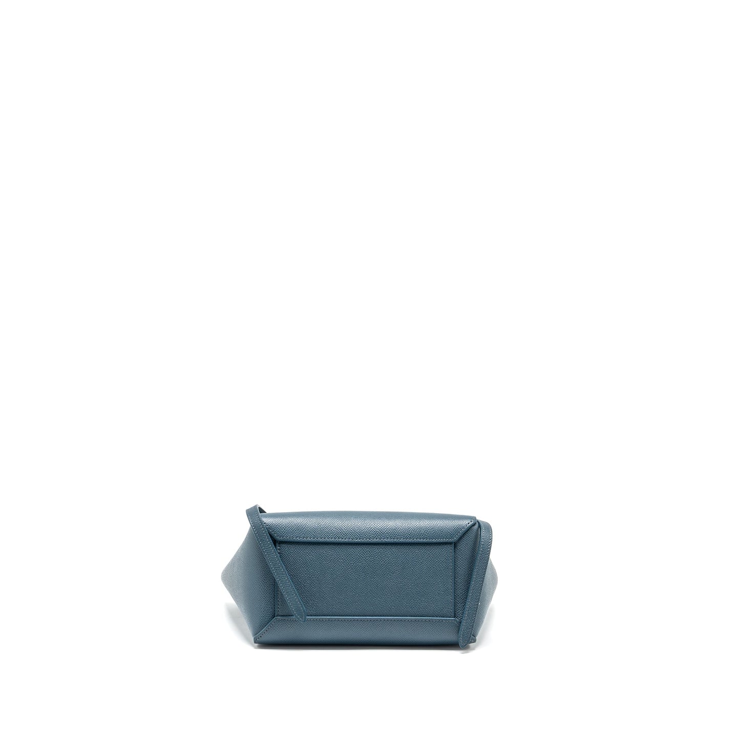 Celine nano belt Purse Grained Calfskin Blue