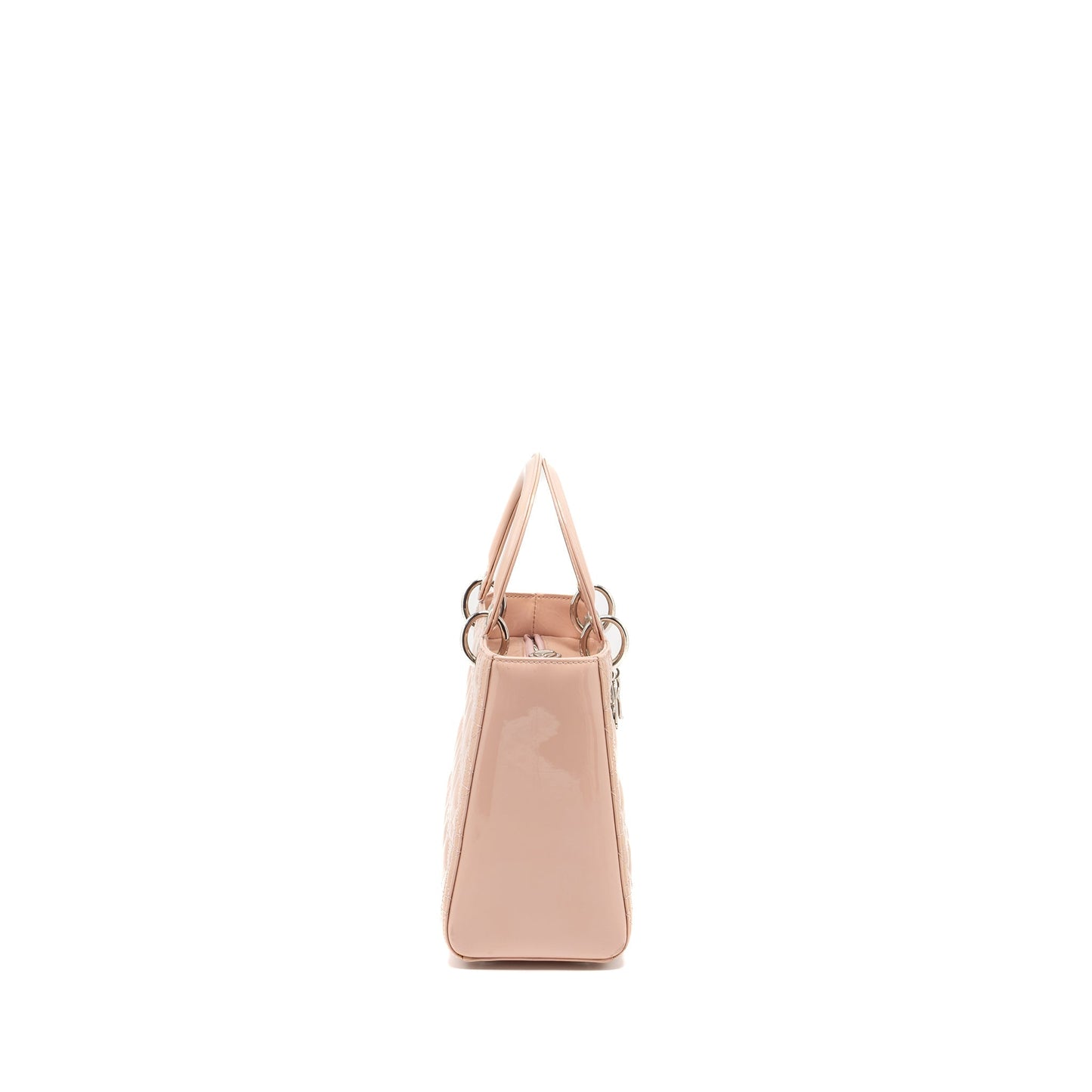 Dior Medium Lady Dior Patent Pink