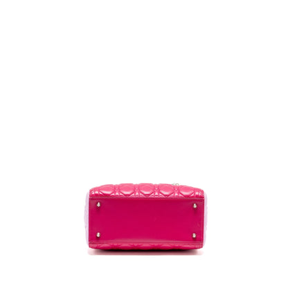 Dior Medium Lady Dior Lambskin Pink / Multicolour