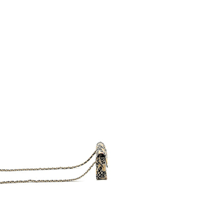 Chanel Mini Clutch With Chain Fabric Multicolour LGHW (Microchip)