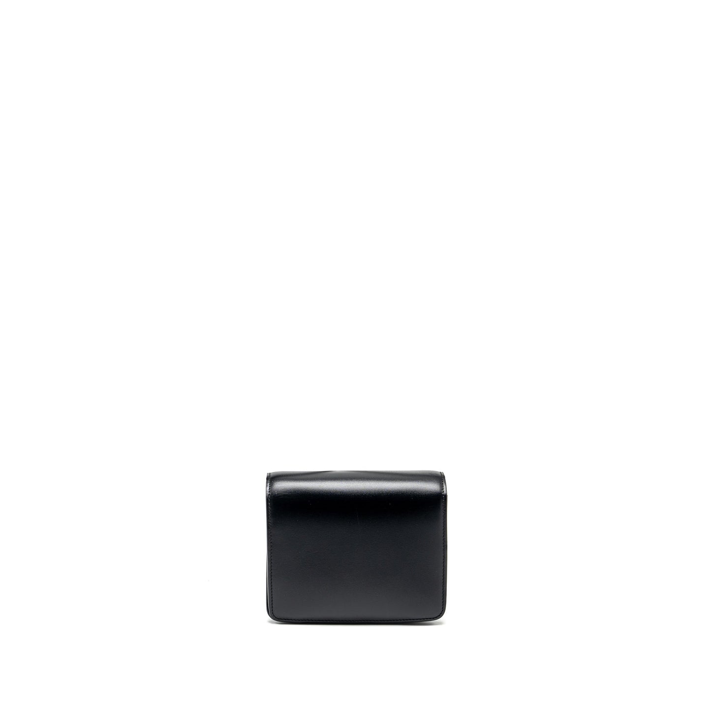 Celine Mini Classic Box Purse Calfskin Black