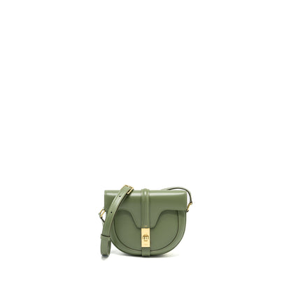 Celine Small Besace Purse Calfskin Light Khaki