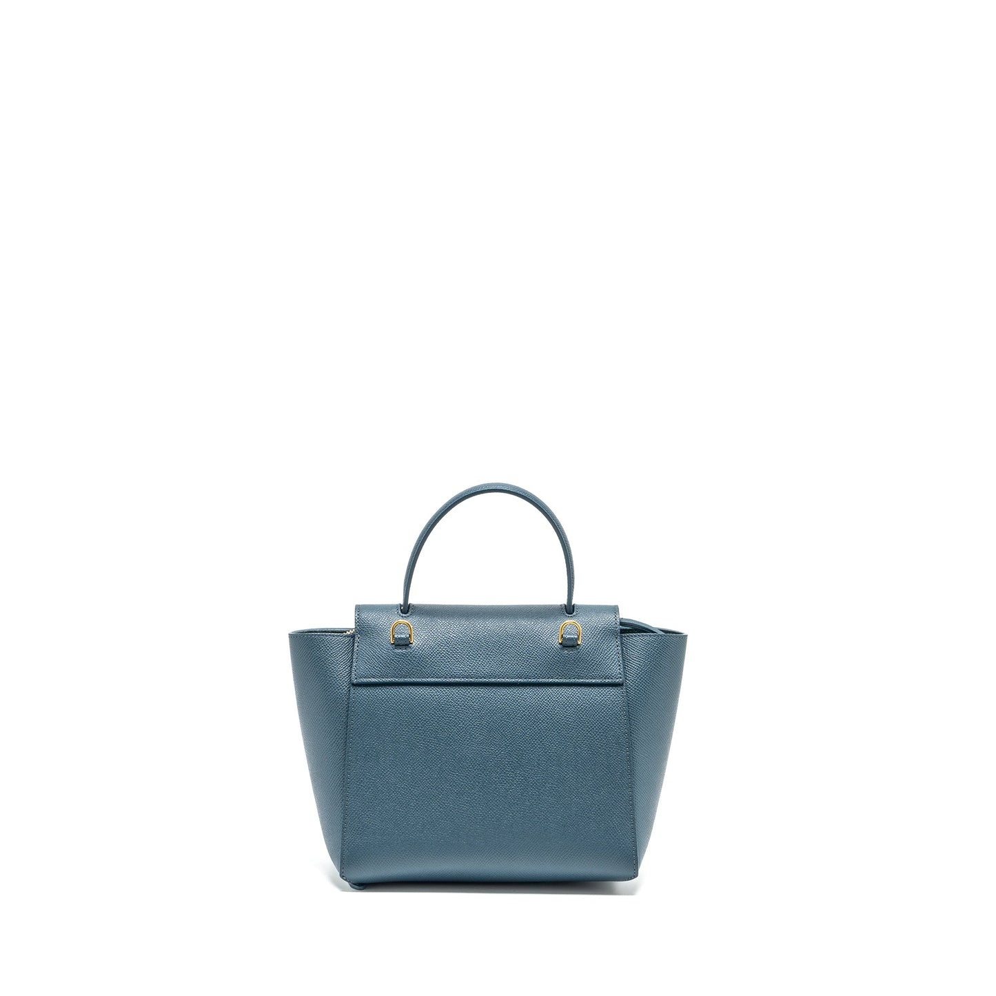 Celine nano belt Purse Grained Calfskin Blue