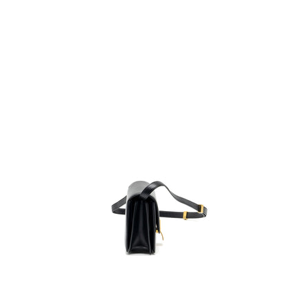 Celine Mini Classic Box Purse Calfskin Black