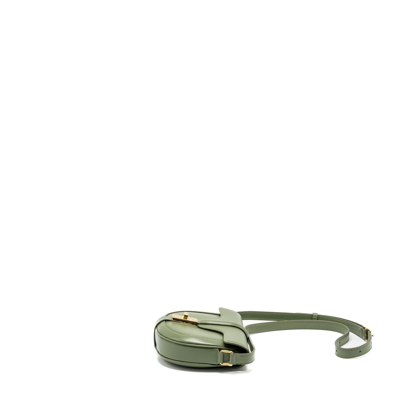 Celine Small Besace Purse Calfskin Light Khaki