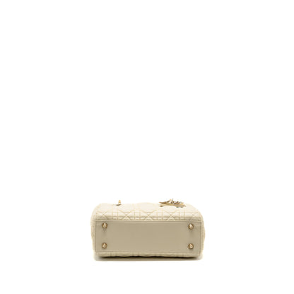Dior Small Lady Dior Lambskin White