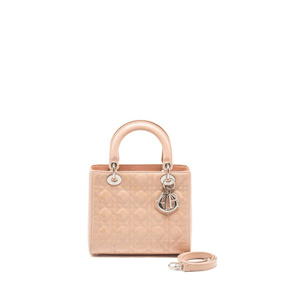 Dior Medium Lady Dior Patent Pink