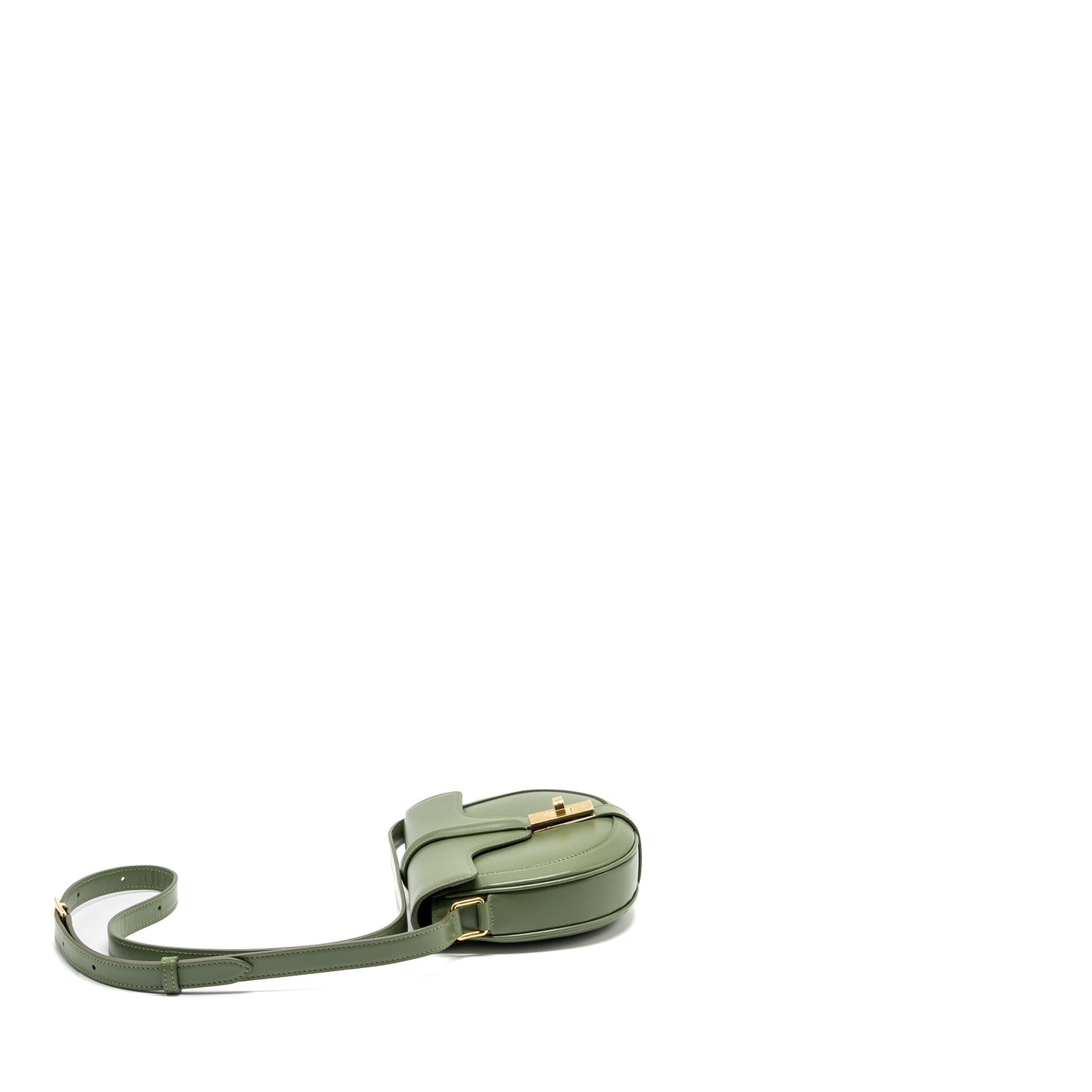 Celine Small Besace Purse Calfskin Light Khaki