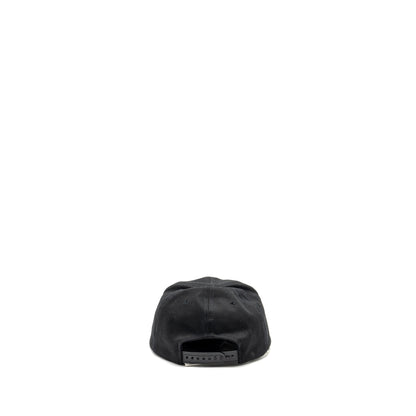 Celine Size M Logo Ball Cap Cotton Black