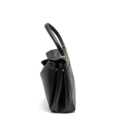 Balenciaga Medium Rodeo Handbag Smooth Calfskin Black