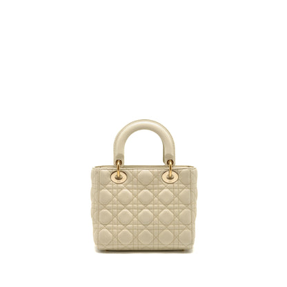 Dior Small Lady Dior Lambskin White