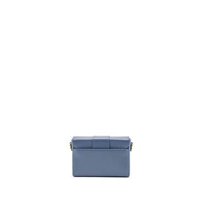Dior 30 Montaigne Box Purse Calfskin Light Blue