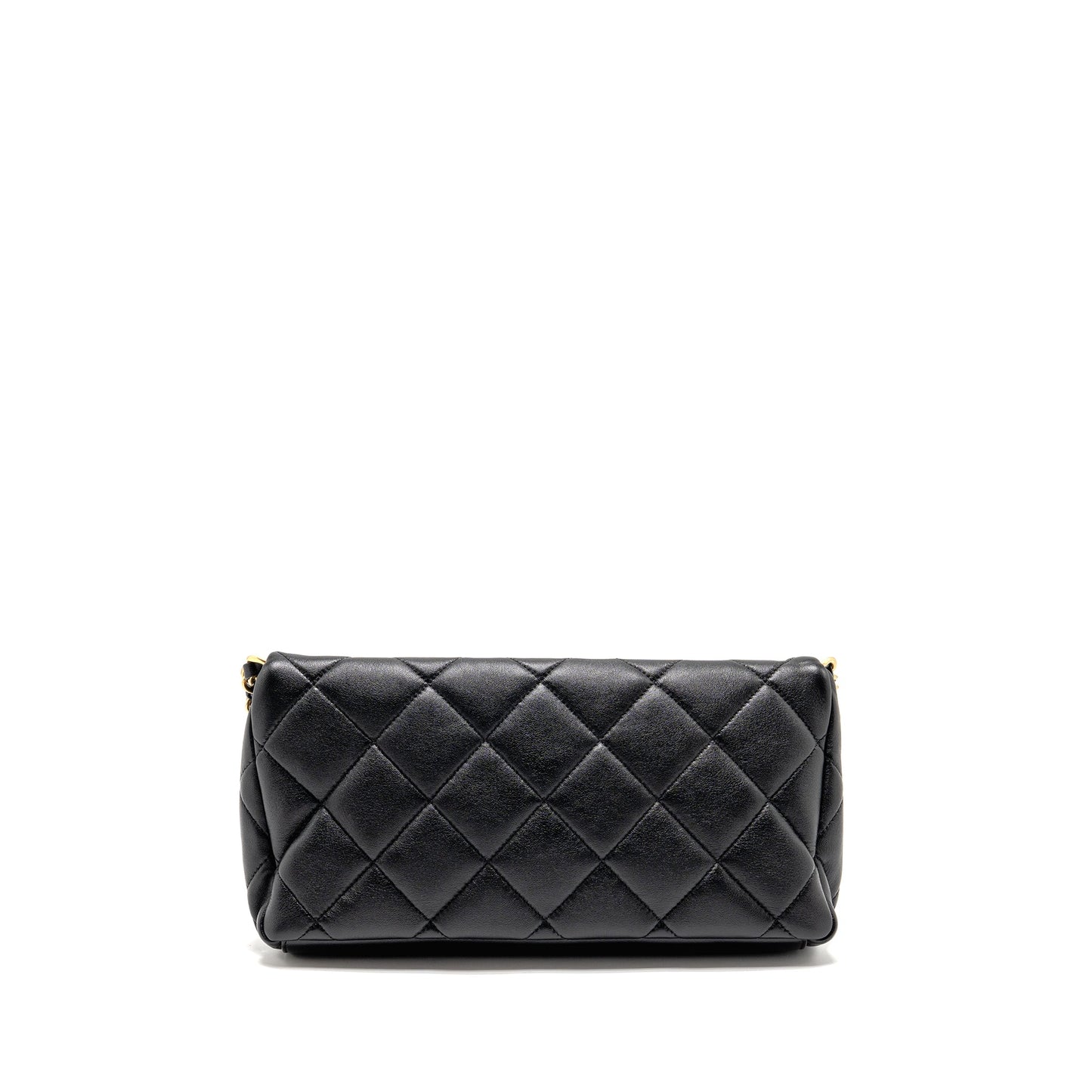Chanel Large Hobo Bag Lambskin Black GHW (Microchip)