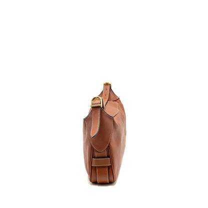 Luxury CELINE Medium Romy Supple Calfskin Tan GHW