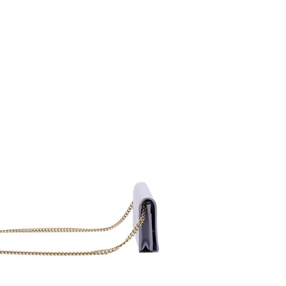 Chanel boy wallet on chain caviar lialic / light purple LGHW (microchip)