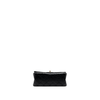 Chanel Mini 2.55 Reissue Flap Bag Aged Calfskin Black GHW