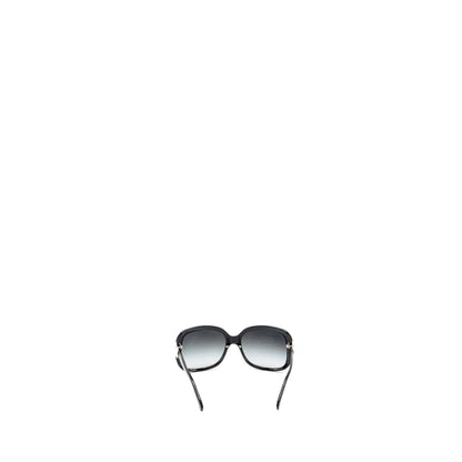 Chanel bow sunglasses black / white SHW
