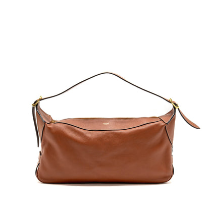Luxury CELINE Medium Romy Supple Calfskin Tan GHW