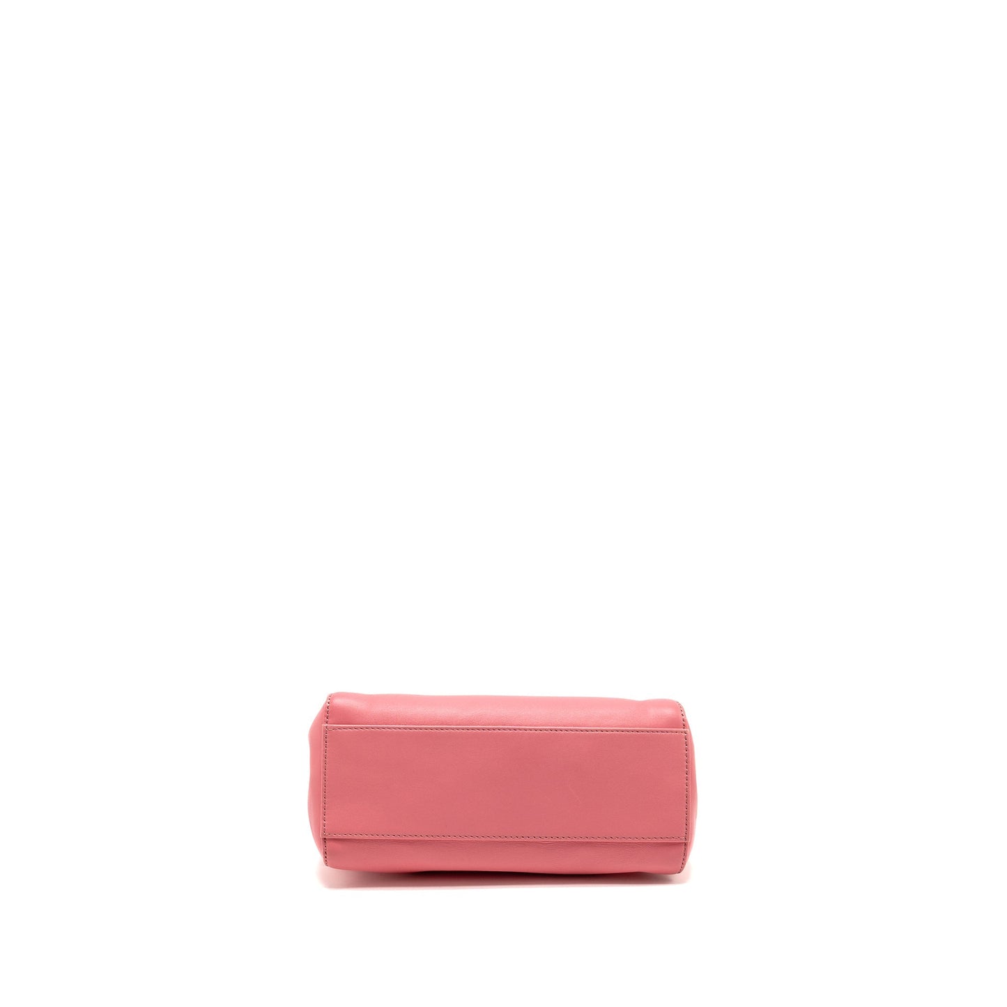 Fendi Colourblock Mini Peekaboo Nappa Leather Rosa Fluo/Oxigen Slate