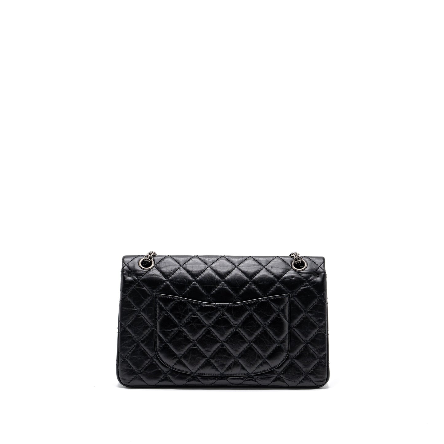 Chanel 2.55 226 Reissue Flap Bag Aged Calfskin Black Ruthenium Hardware