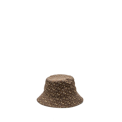 Burberry size M monogram bucket hat brown