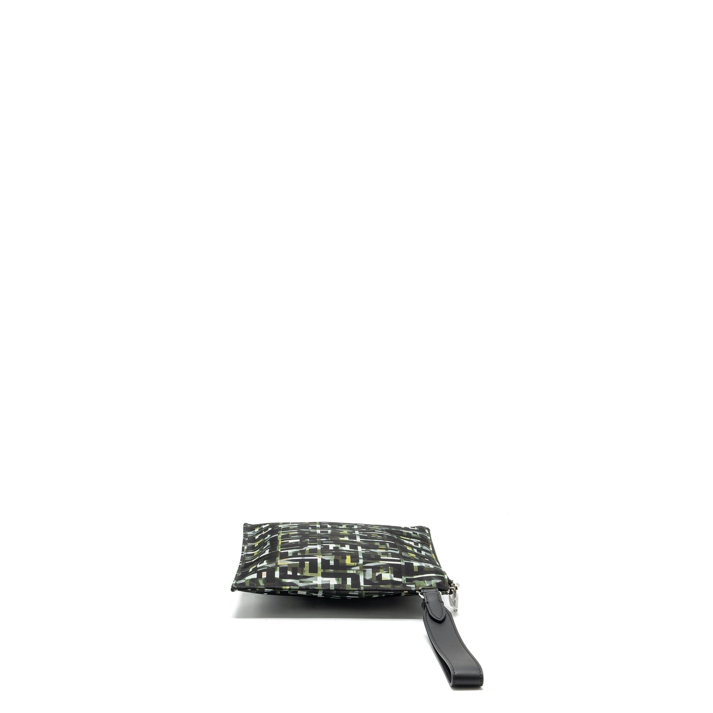 Fendi Camouflage Clutch Nylon/Leather Multicolour