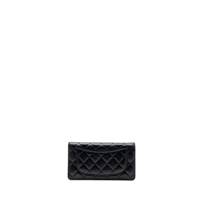 Chanel Long Wallet lambskin Black SHW