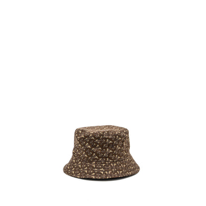 Burberry size M monogram bucket hat brown
